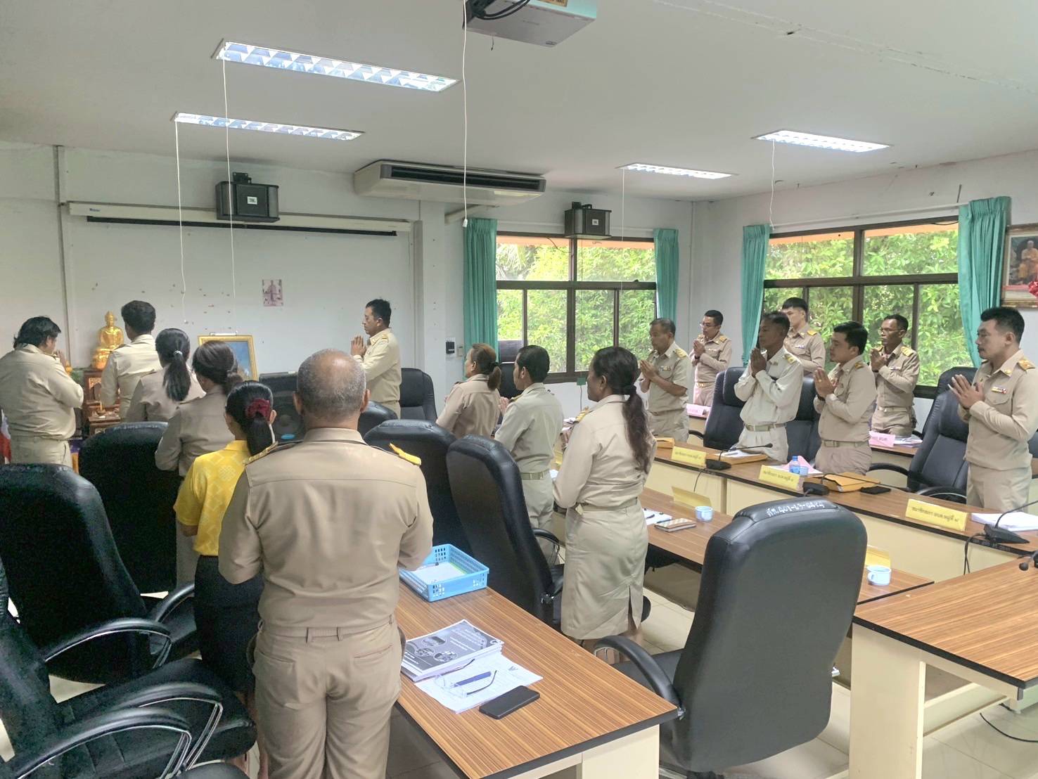 ประชุมสภาองค์การบริหารส่วนตำบลสวนแตง สมัยสามัญ สมัยที่ 4 ประจำปี พ.ศ. 2567