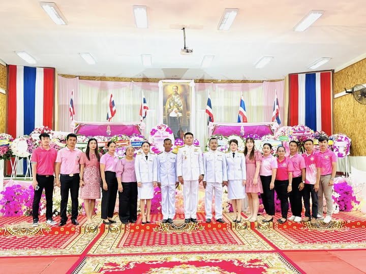 องค์การบริหารส่วนตำบลสวนแตง ร่วมพิธีน้อมรำลึกในพระมหากรุณาธิคุณพระบาทสมเด็จพระจุลจอมเกล้าเจ้าอยู่หัว วันปิยมหาราช 23 ตุลาคม